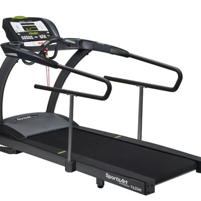 SportsArt® T635M Medical Series Bi-Directional Treadmill w/Medical Arm Rails