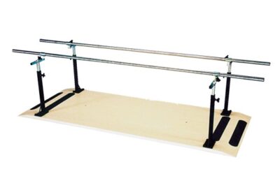 Armedica 10 ft. Platform Mounted Parallel Bars w/Manual Width & Height Adjustment