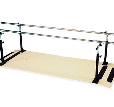 Armedica 10 ft. Platform Mounted Parallel Bars w/Manual Width & Height Adjustment