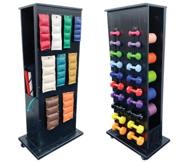 Tru™ 4-In-1 Mobile Weight / Storage Weight Rack