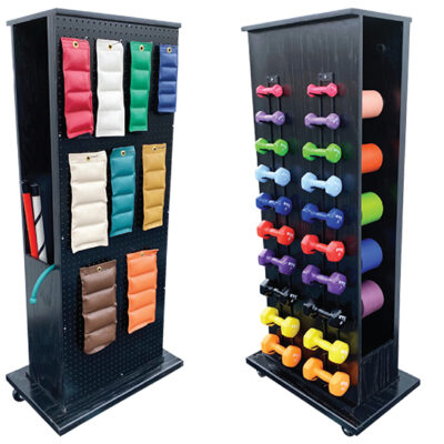 Tru™ 4-In-1 Mobile Weight / Storage Weight Rack