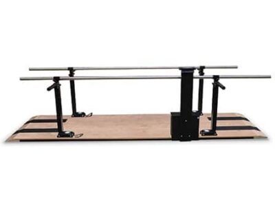 Hausmann #1396 10ft Electric Height Adjustable Parallel Bars, 400lb. Capacity