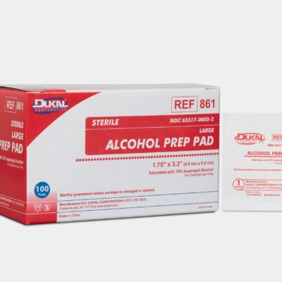 Alcohol Preps, Large 2 Ply 100/Box