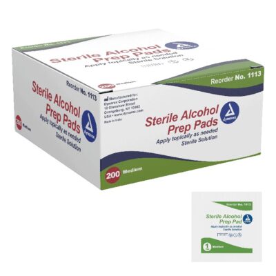 Alcohol Preps, Medium 1 Ply 200/Box