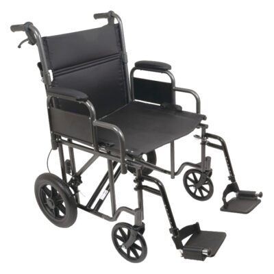 ProBasics Heavy Duty 22" Wide Transport Wheelchair